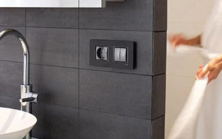 Къде да поставите гнездата в банята