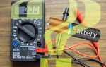 Как да измерим заряда на батерията с мултицет