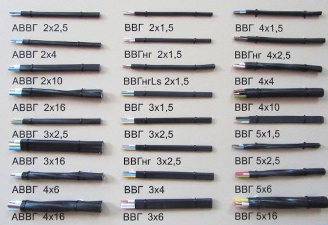 кабел VVG и AVVG