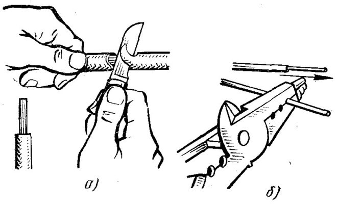 Правилно обезкосмяване на тел