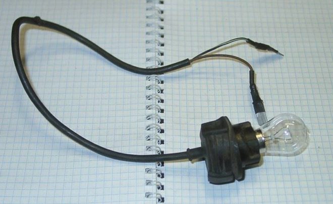 Електрик контролна лампа