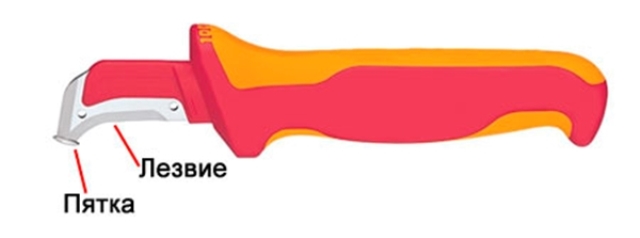 Електрик нож с пета