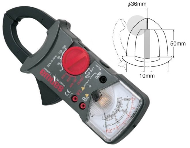 Токова скоба с аналогов показалец