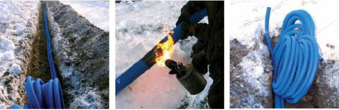 Загряване на кабела през зимата