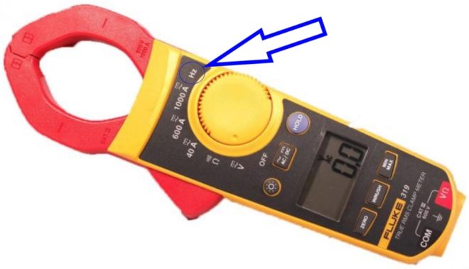 Тази скоба може да измерва честотата