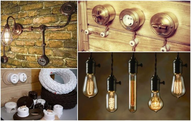 Ретро елементи на окабеляване