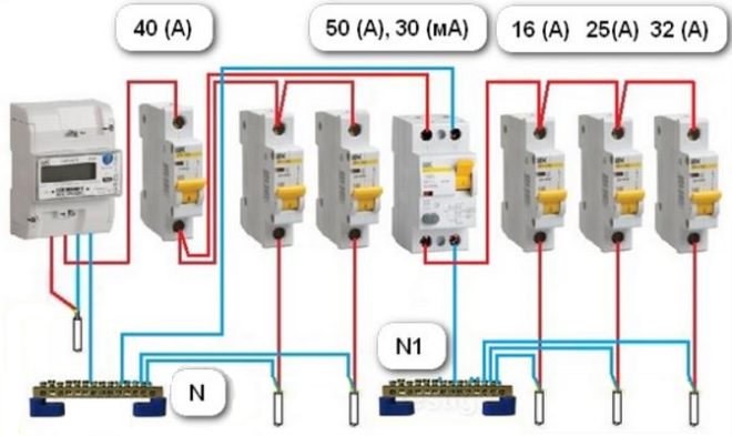 Комбинирана схема на свързване